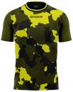 Givova Trikot Army olivgrün-neongelb camouflage