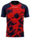 Givova Trikot Armt rot-blau